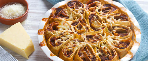 Baked Venison Rotolo