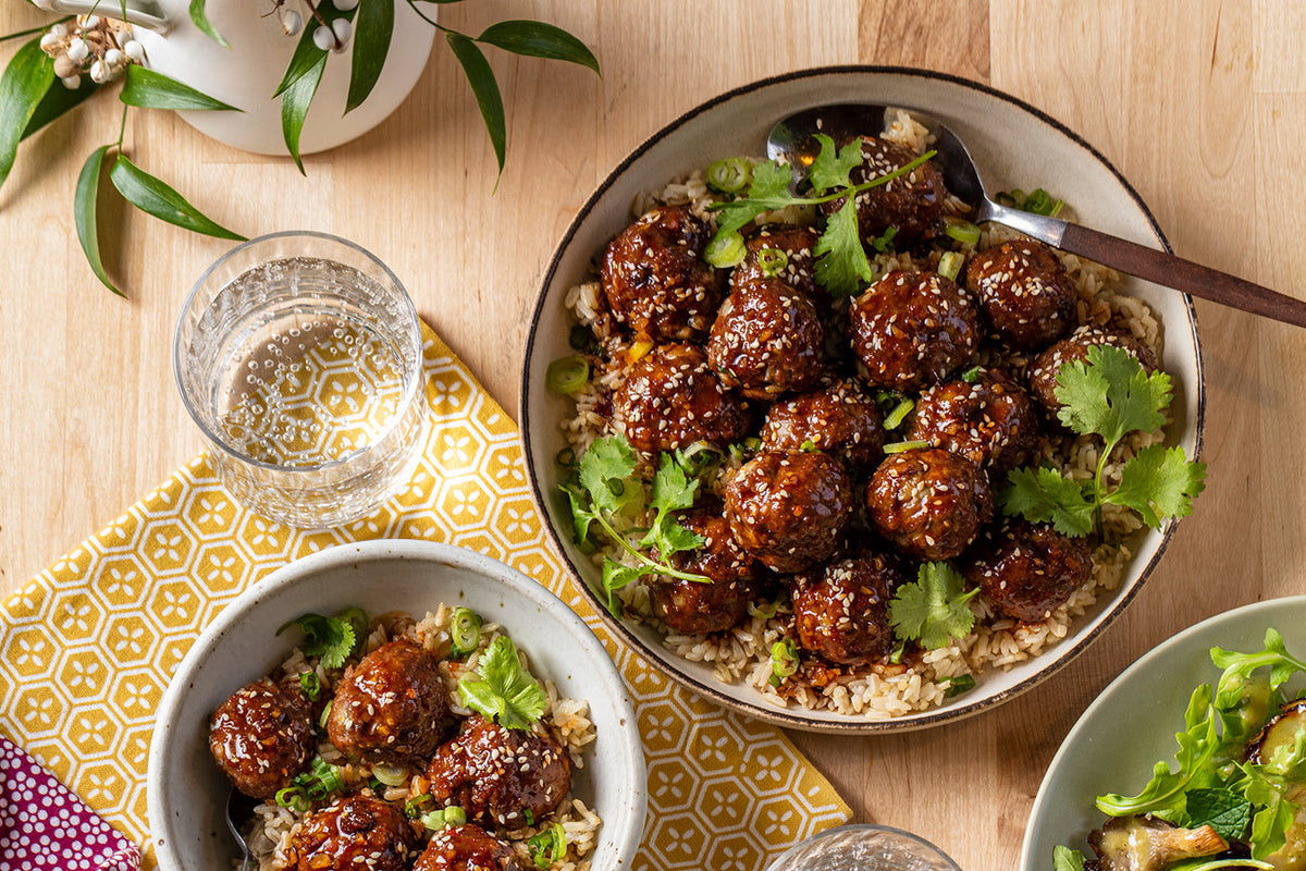 Venison Meatballs Dish