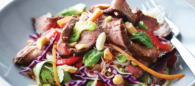 Vietnamese Beef and Noodle Salad
