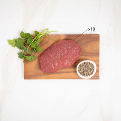 100% Grass-Fed Angus Beef Top Sirloin Steak Meat Box