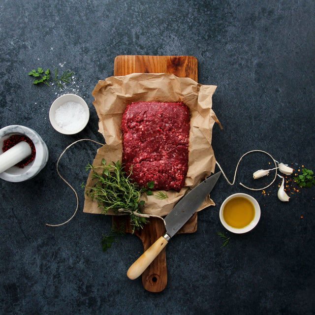 Ground venison from Silver Fern Farms