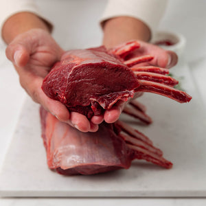 Venison Frenched Rack – 10-Ribview 1