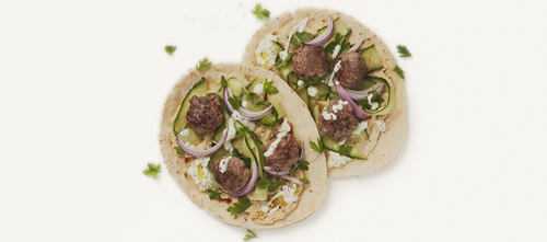 Lamb Kofta with Flatbreads