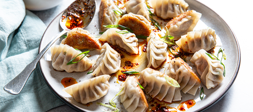 Lamb Pot Sticker Dumplings