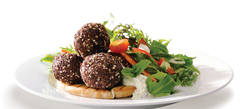 Lamb Meatballs with Tzatziki Sauce