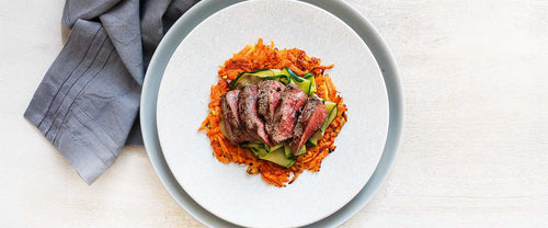Venison Steak Stack recipe