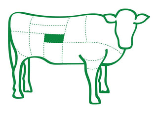 Beef Whole Short Ribs Carcass Illustration