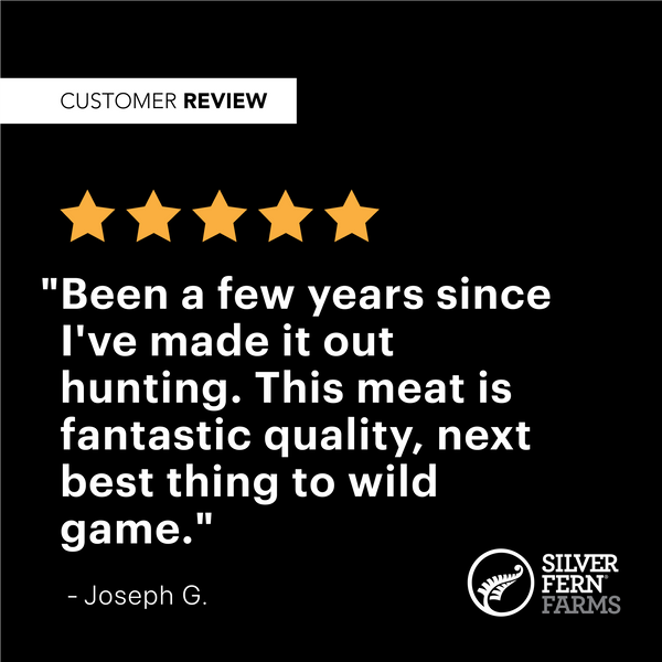 Venison Diced Customer Review Quoate