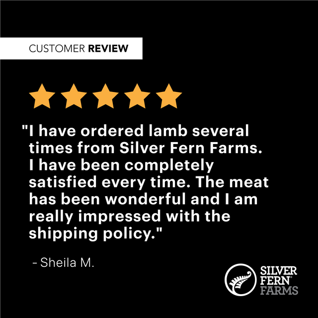 Silver Fern Farms 100% Grass-Fed Lamb Medallions Meat Box Customer Review