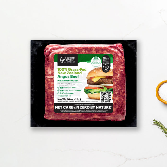 Silver Fern Farms grass-fed premium ground beef pack