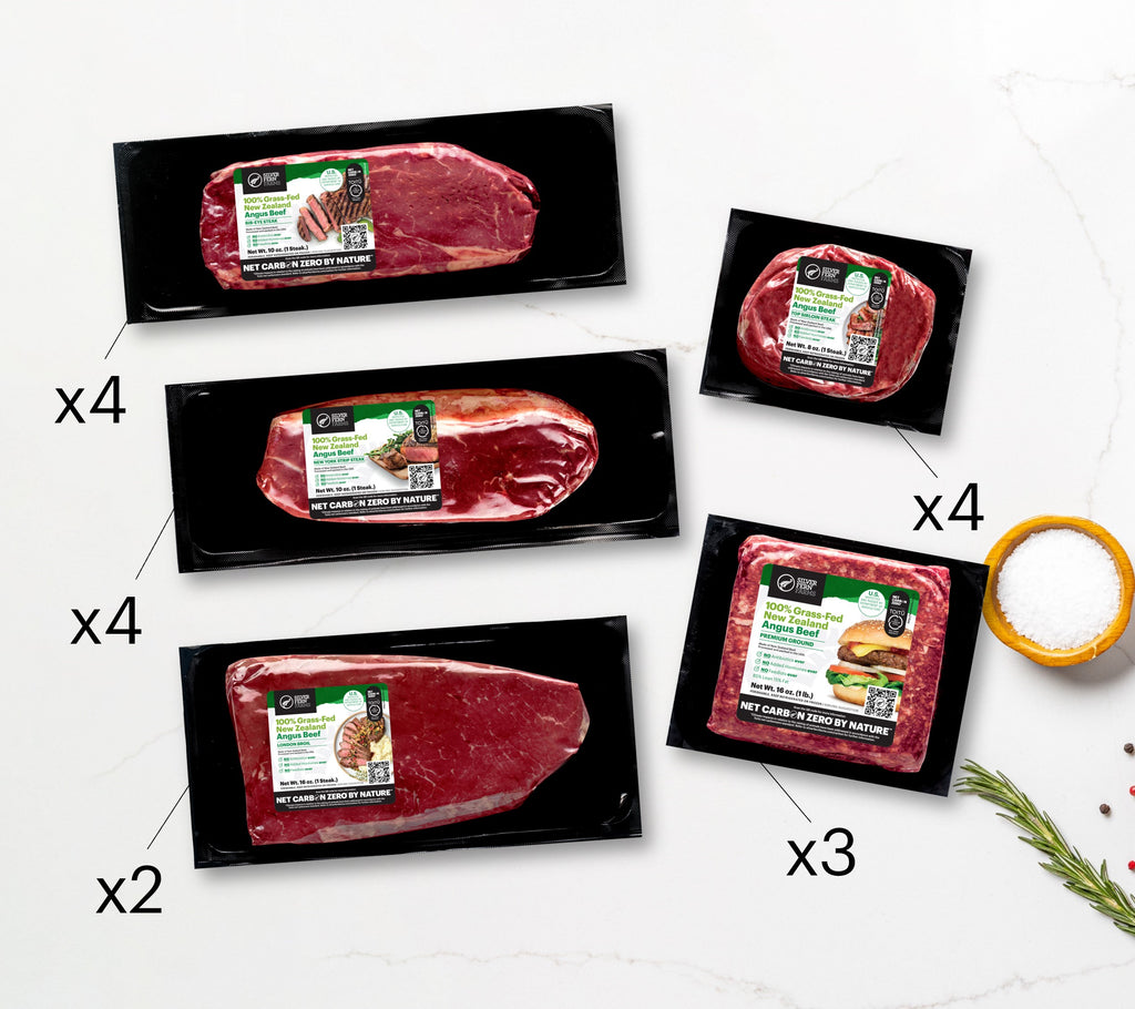 Buy NZ 100% Grass-Fed Angus Beef Meat Box Online