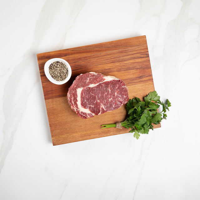 Silver Fern Farms 100% Grass-Fed Angus Beef Raw Rib-Eye Steak